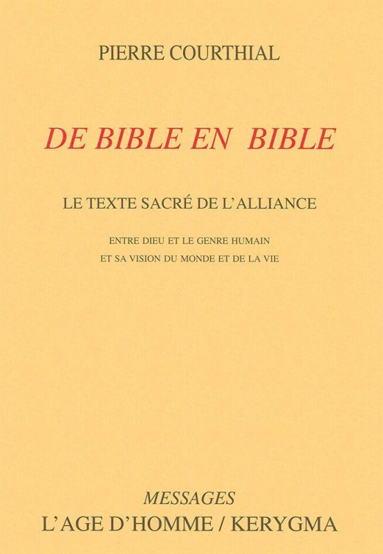 De Bible en Bible